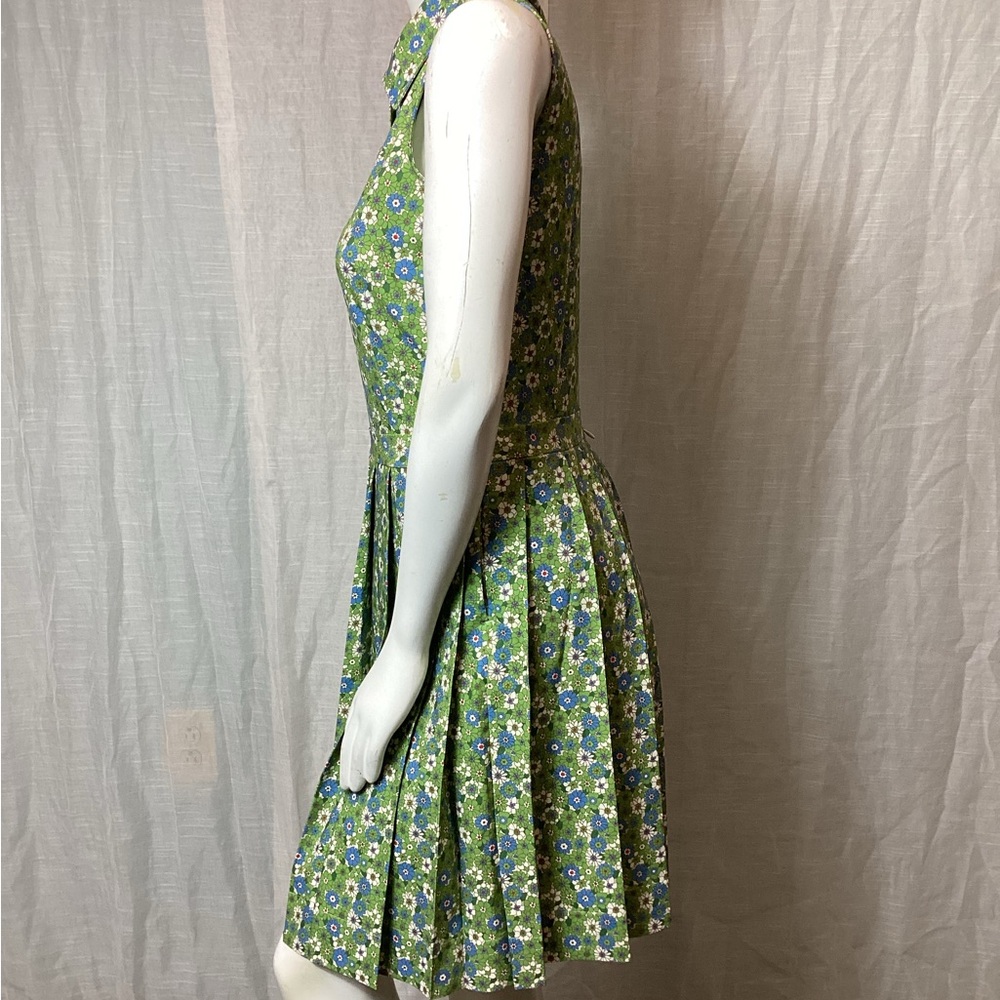 NWT Tory Burch Vintage Bouquet Printed Performance Pleated Golf Dress; Size: S - Picture 6 of 15